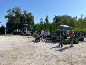 Visitors at the event